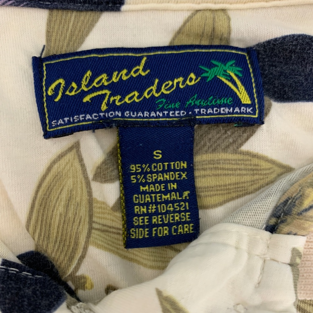 Island Traders Small Sleeveless Blouse Hawaiian - Picture 4 of 4